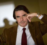 La pose de Aznar